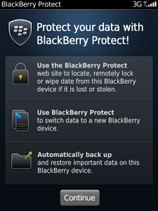 Protect for BlackBerry in 2011