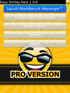 Easy Smiley Pack for BlackBerry in 2011