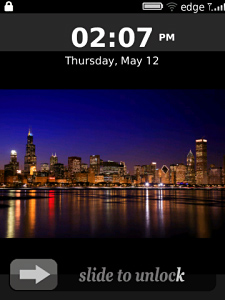 Slider Lock Free for BlackBerry in 2011