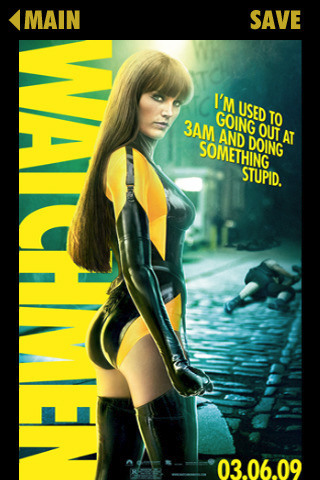 Watchmen for iPhone in 2009