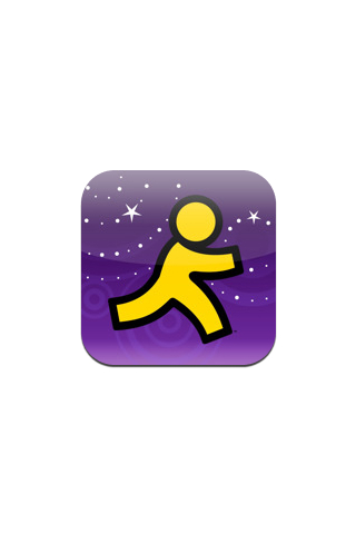 AIM for iPhone in 2010 – Logo