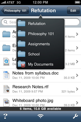 Air Sharing for iPhone in 2010 – Refutation