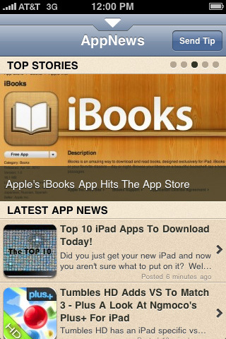 AppAdvice for iPhone in 2010 – AppNews