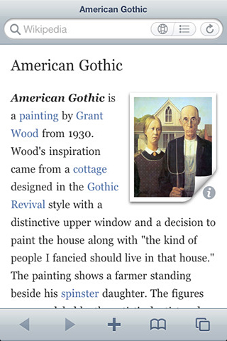 Articles for iPhone in 2010 – American Gothic