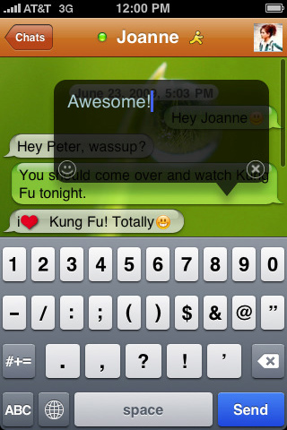 BeejiveIM with Push for iPhone in 2010