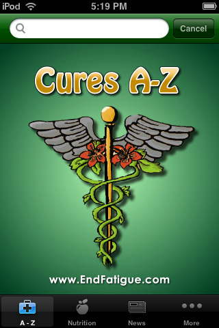 Cures A-Z for iPhone in 2010