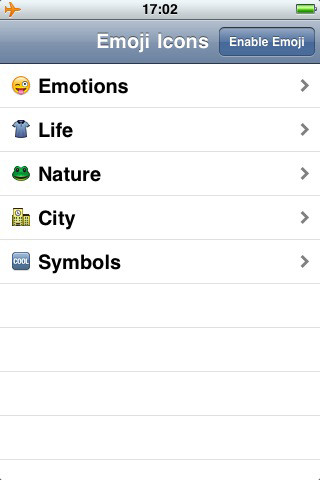 Emoji Icons Free for iPhone in 2010 – Emoji Icons