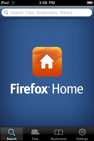 Firefox Home for iPhone in 2010