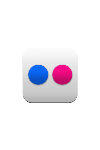 Flickr for iPhone in 2010 – Logo