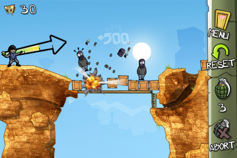 Fragger for iPhone in 2010