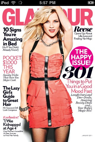 Glamour Magazine for iPhone in 2010