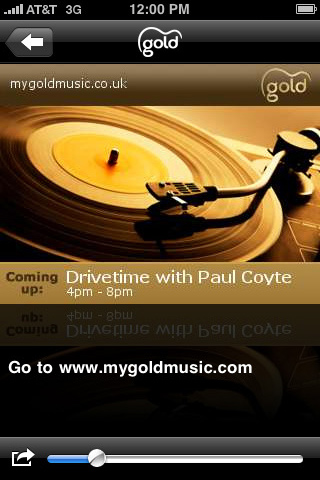 Gold for iPhone in 2010
