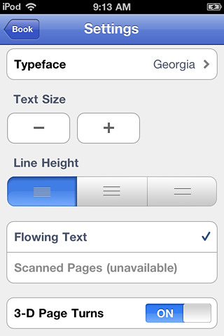 Google Books for iPhone in 2010