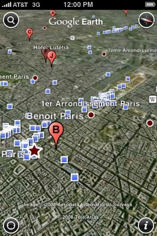 Google Earth for iPhone in 2010