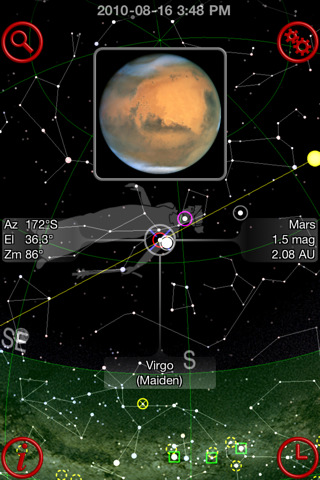 GoSkyWatch Planetarium for iPhone in 2010