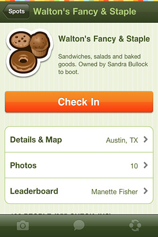 Gowalla for iPhone in 2010 – Check In