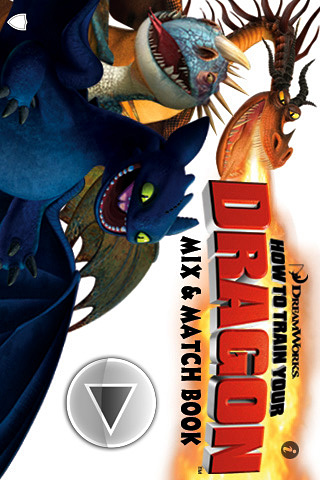 How To Train Your Dragon Mix & Match Book for iPhone in 2010