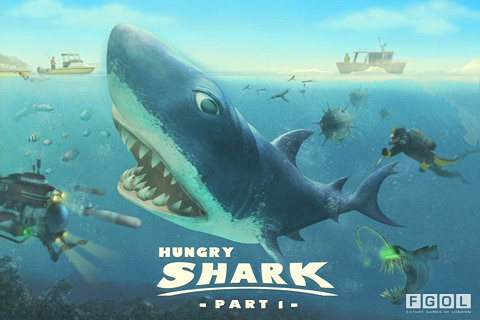 Hungry Shark – Part 1 for iPhone in 2010