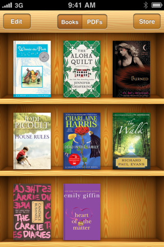 iBooks for iPhone in 2010 – Books