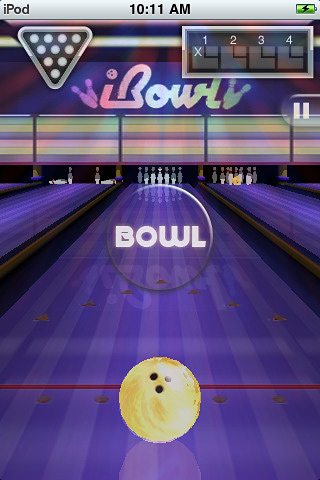 iBowl for iPhone in 2010 – Bowl