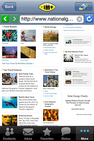 IM+ Lite for iPhone in 2010 – More