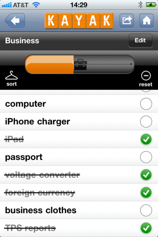 KAYAK for iPhone in 2010