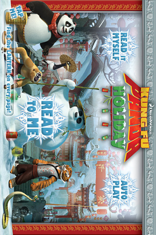 Kung Fu Panda Holiday Storybook for iPhone in 2010