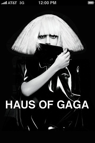 Lady Gaga – Haus of Gaga for iPhone in 2010