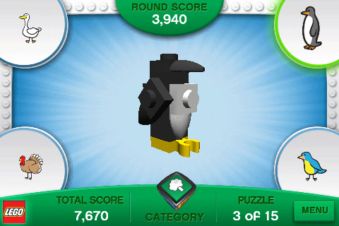 LEGO Creationary for iPhone in 2010