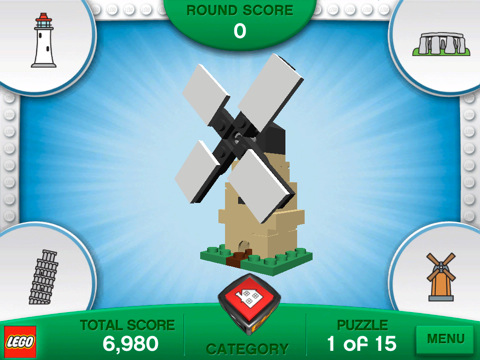 LEGO Creationary for iPhone in 2010