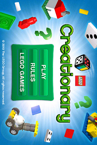 LEGO Creationary for iPhone in 2010