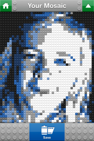 LEGO Photo for iPhone in 2010 – Your Mosaic