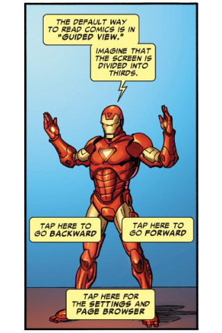 Marvel Comics for iPhone in 2010