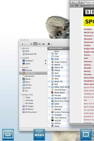 Mocha VNC Lite for iPhone in 2010
