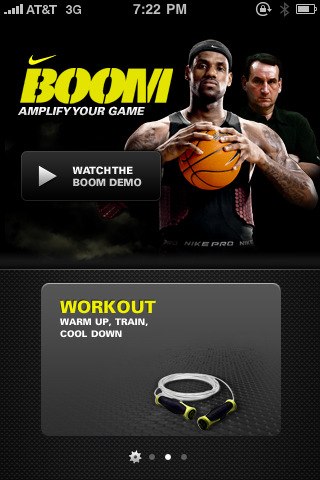 Nike BOOM for iPhone in 2010