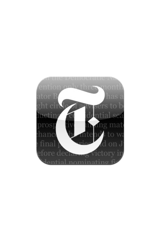 NYTimes for iPhone in 2010 – Logo