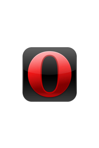 Opera Mini Web browser for iPhone in 2010 – Logo