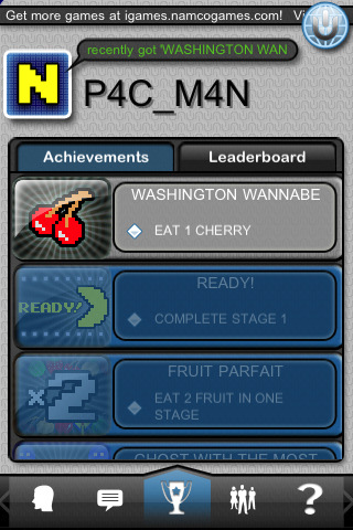 PAC-MAN Lite for iPhone in 2010 – Achievements