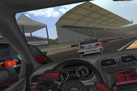 Real Racing GTI for iPhone in 2010