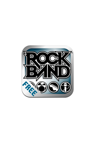 Rock Band Free for iPhone in 2010 – Logo