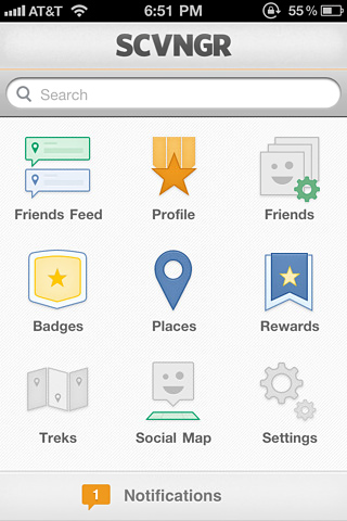 SCVNGR for iPhone in 2010