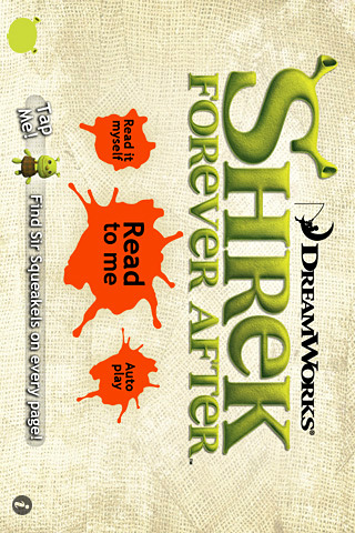 Shrek Forever After – Kids' Book HD for iPhone in 2010