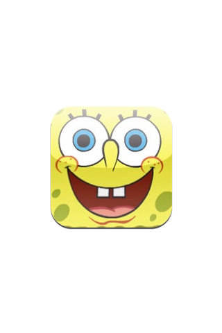 SpongeBob Tickler for iPhone in 2010 – Logo