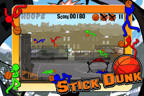 Stick Dunk for iPhone in 2010