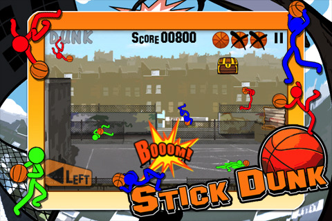 Stick Dunk for iPhone in 2010