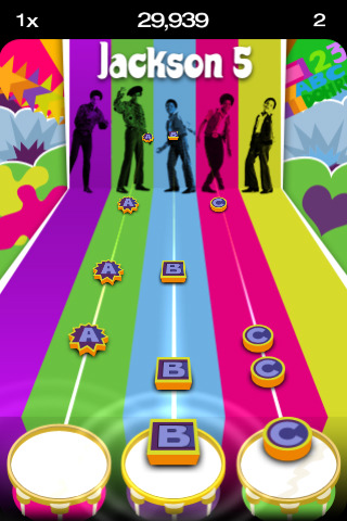 Tap Tap Revenge 2.6 for iPhone in 2010