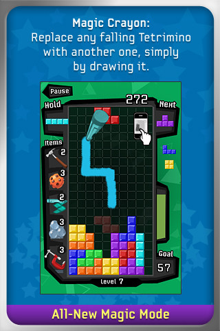Tetris for iPhone in 2010 – All-New Magic Mode