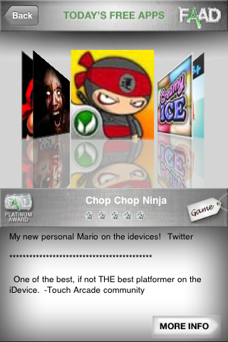 The FAAD App for iPhone in 2010