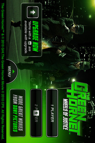 The Green Hornet for iPhone in 2010