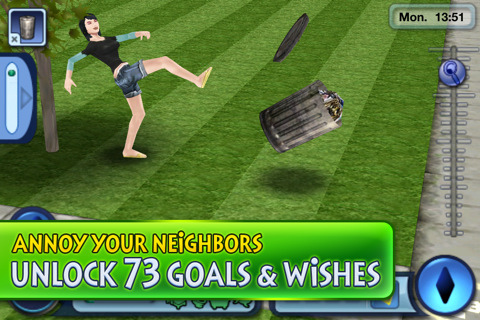 The Sims 3 for iPhone in 2010